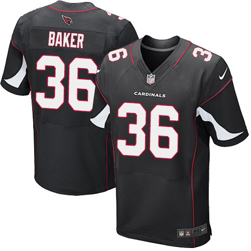 Nike Cardinals #36 Budda Baker Black Alternate Men's Stitched NFL Vapor Untouchable Elite Jersey